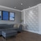 Ekena Millwork Extra Small Otis Decorative Fretwork Wall Panels in Architectural PVC, 7 3/8"W x 7 3/8"H x 3/8"T WALP08X08OTS - alternate 5